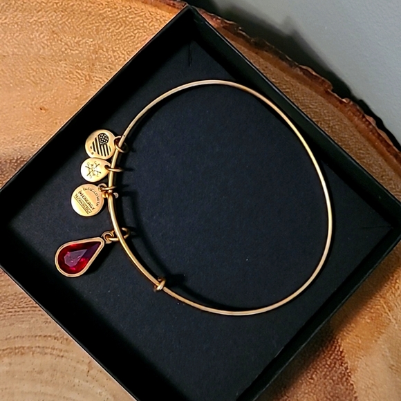 EUC Alex and Ani gold-tone bracelet - Picture 3 of 5